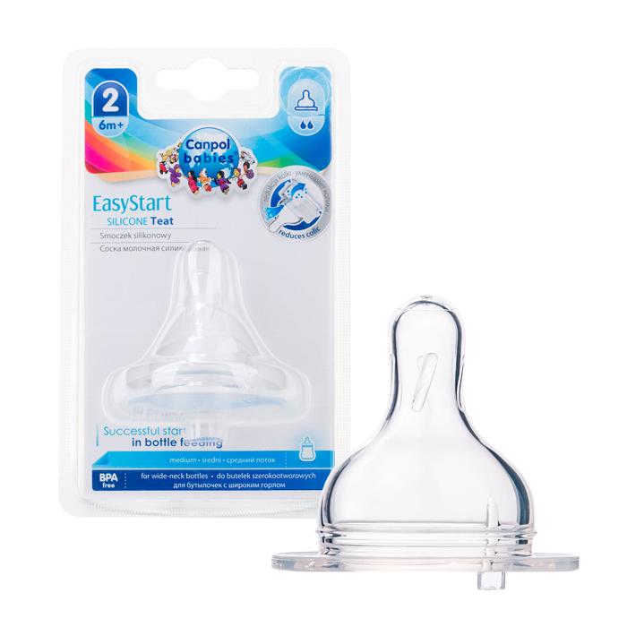  CANPOL EASYSTART WIDE NECK MEDIUM 1 PCS 021/721