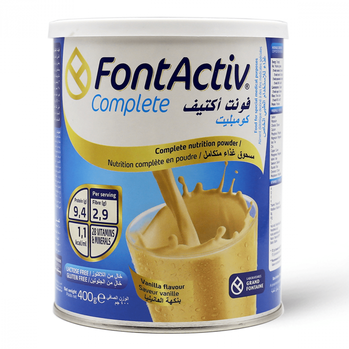 FONT ACTIV COMPLETE MILK VANILLA 400 G