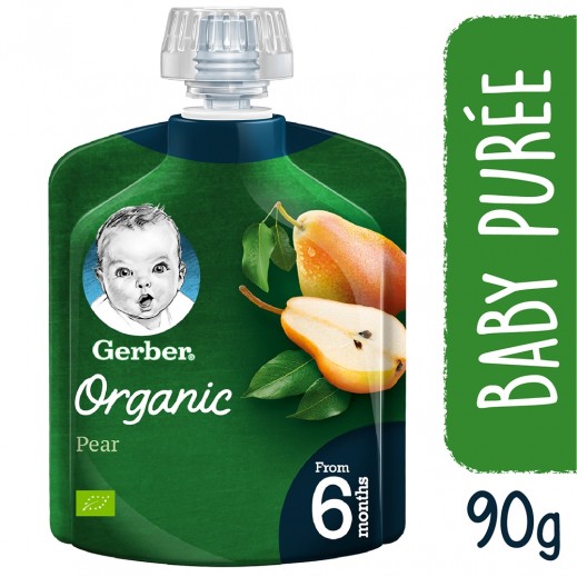 GERBER ORGANIC PEAR  90 GM 