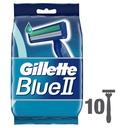 GILLETTE BLUE II HABDLE BAGS 10 PCS