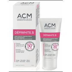 ACM DEPI WHITE .S WHI-PROTEC SKIN CREAM SPF + 50 4