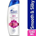 HEAD & SHOULDERS 2 IN 1 SMOOTH & SILKY 540ML