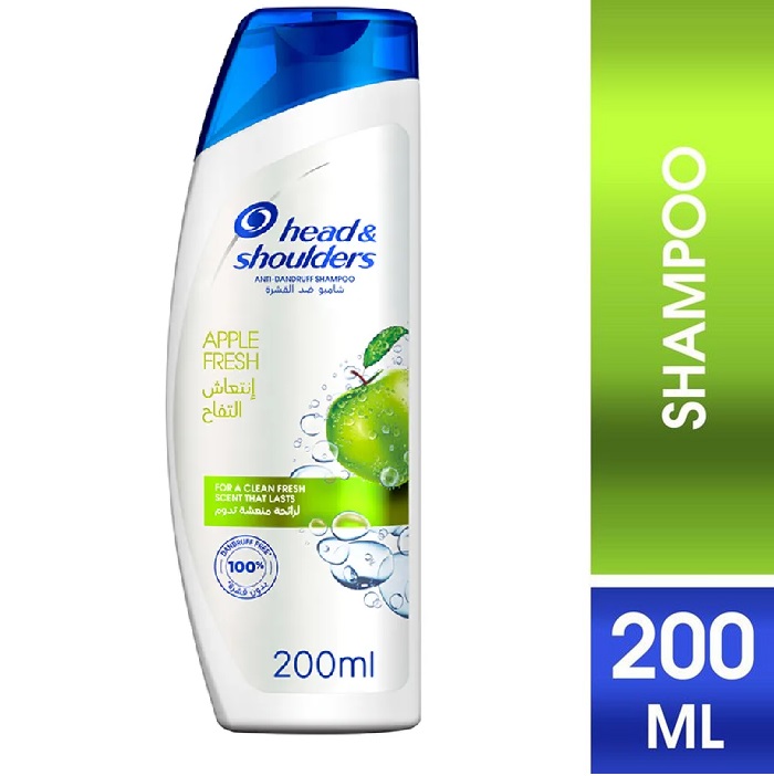 HEAD & SHOULDERS APPLE FRESH SHAMPOO 200ML