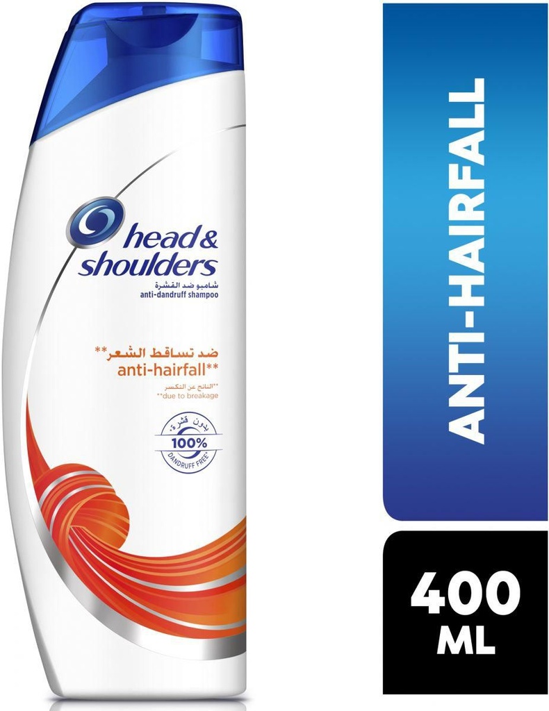 HEAD & SHOULDERS SHAMPOO ANTI HAIR FALL 400ML