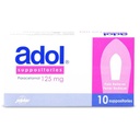 ADOL 125 MG RECTAL SUPPOSITORIES