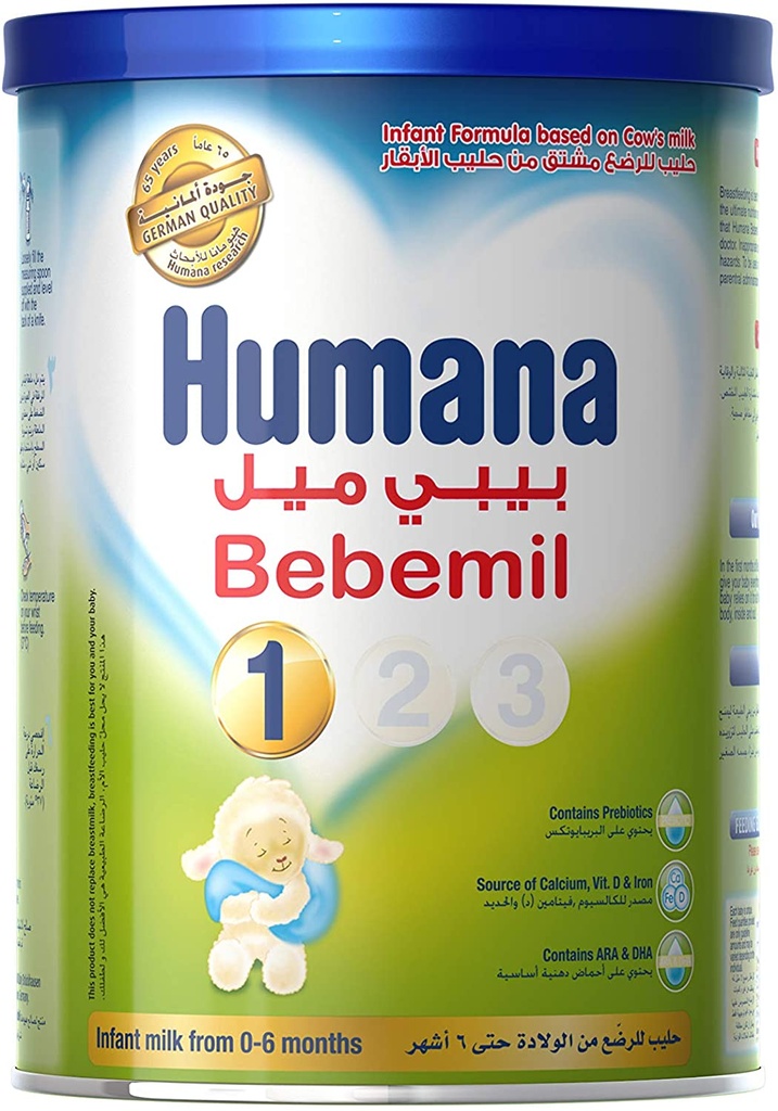 HUMANA BEBEMIL NO1 400  G