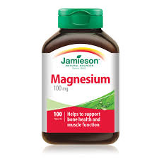 JAMIESON MAGNESIUM 100 MG 100 TAB