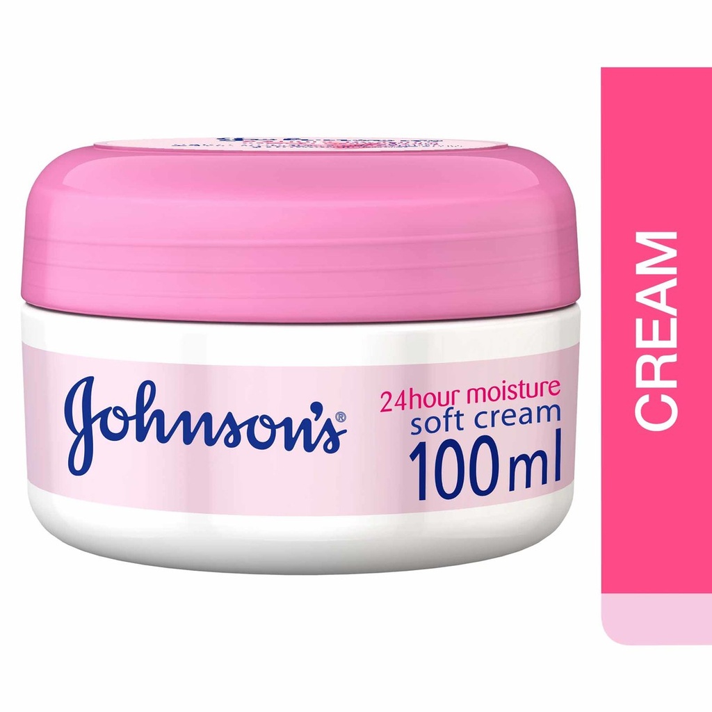 JOHNSON BODY CREAM 24 H MOISTURE SOFT 100 ML