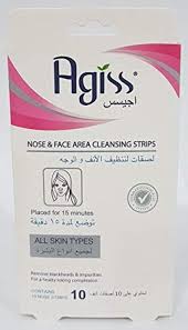 AGISS NOSE & FACE AREA CLEANSING STRIPS 10 STRIP