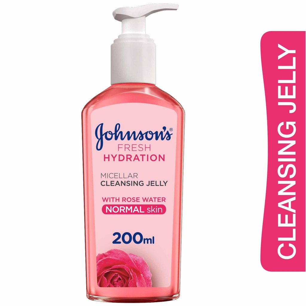 JOHNSON ROSE WATER MICELLAR JELLY 200 ML 