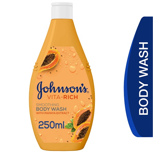 JOHNSON SMOOTHING BODY WASH WITH PAPAYA EXTRACT 25