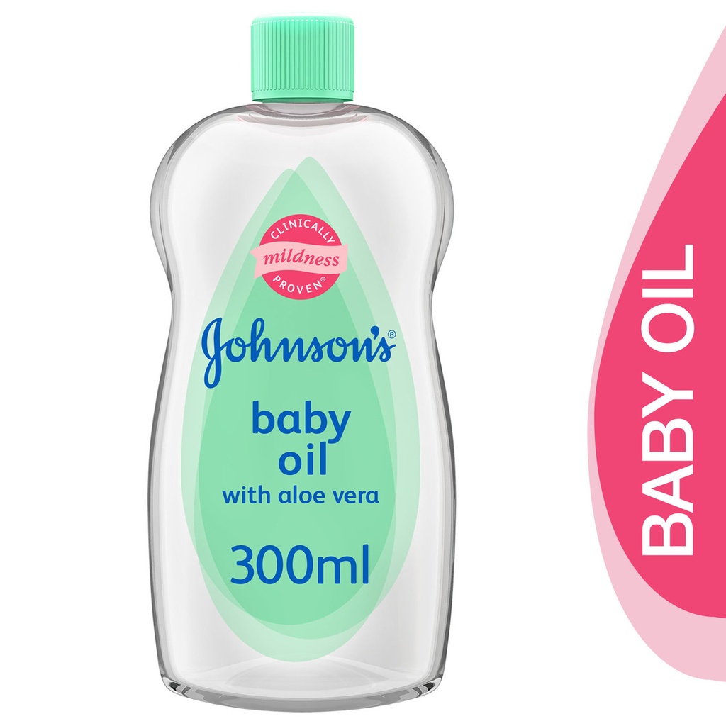 JOHNSON BABY OIL ALOE VERA  300 ML