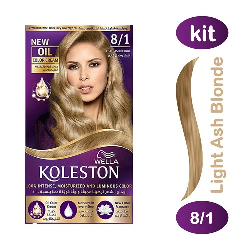 KOLESTON PACK LIGHT ASH BLONDE 8/1