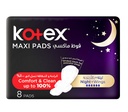 KOTEX MAXI NIGHT TIME WITH WINGS 10 X 8