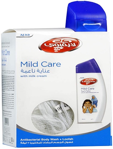 LIFEBUOY BODYWASH MILDCARE +KIT 300ML