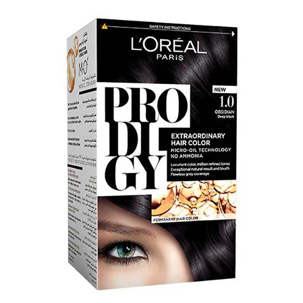 LOREAL PRODIGY 1.0  OBSIDIAN DEEP BLACK