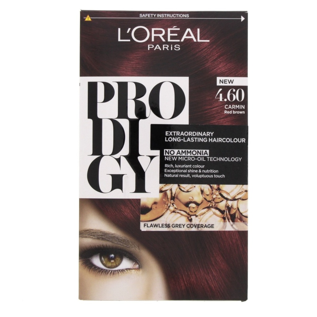 LOREAL PRODIGY 4.60 CARMIN RED BROWN