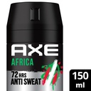 AXE DEO SPRAY AFRICA 72HRS ANTI SWEAT 150 ML