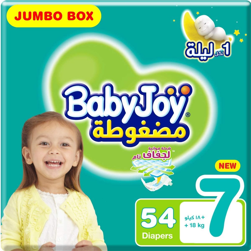 BABY JOY XXL NO7   54 Diaper 1 Pack