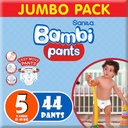 BAMBI PANTS XL NO5  44 Diaper  1 Pack