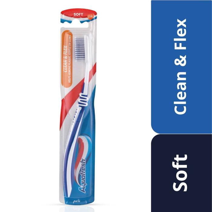 AQUAFRESH CLEAN & FLEX   MED T.B 4344