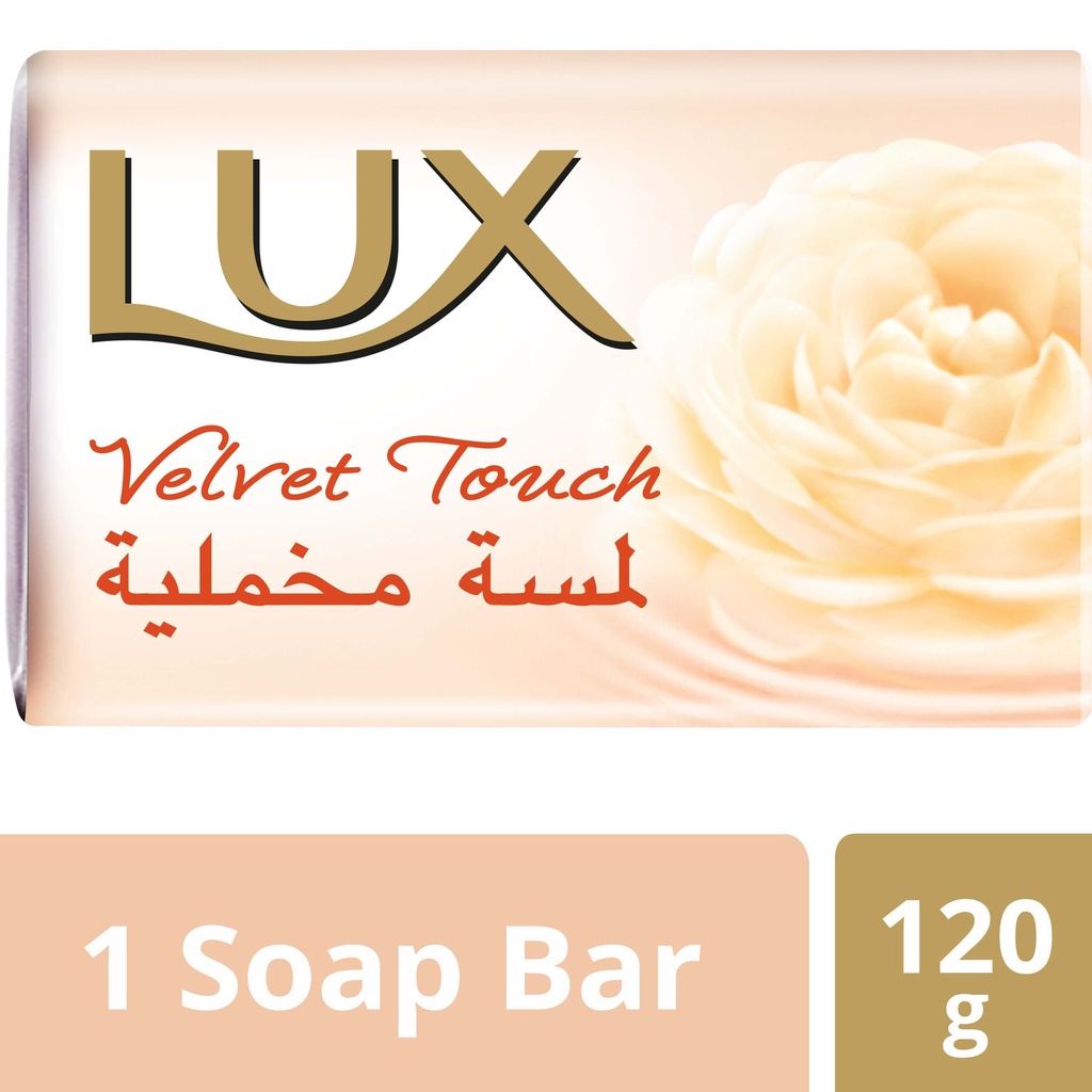 LUX SOAP VELVET JASMINE 120GM