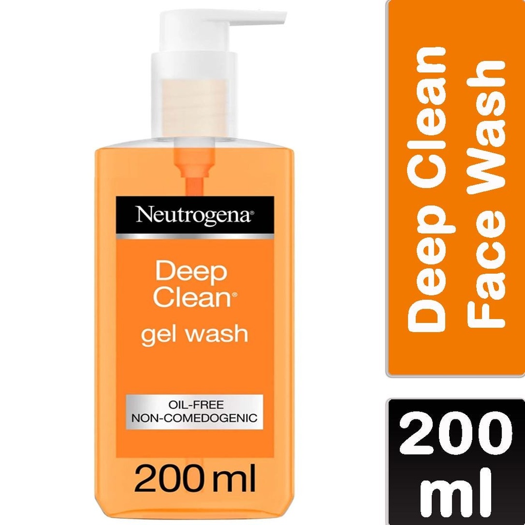 NEUTROGENA DEEP CLEAN FACIAL CLEANSER 200ML