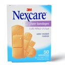 NEXCARE 658-50 BANDAGES SHEER ASSORTED