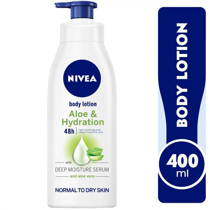 NIVEA ALOE  HYDRATION DEEP MOISTURE LOTION 400 ML 