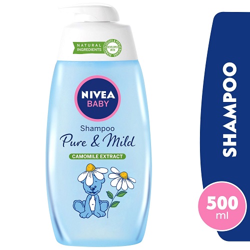 NIVEA BABY PURE MILD SHAMPOO 500 ML 