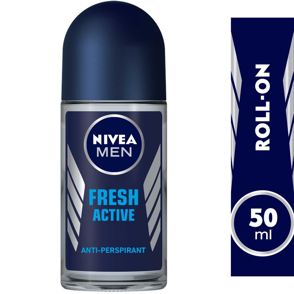 NIVEA DEO ROLL ON FOR MEN FRESH ACTIVE  50 ML ART.