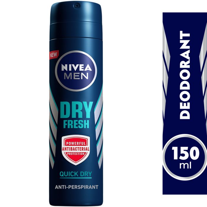 NIVEA MEN  DEO DRY FRESH SPRAY 150  ML 