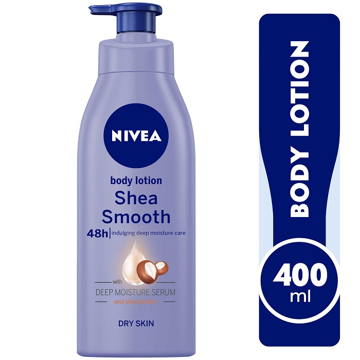 NIVEA SMOOTH BODY LOTION DRY SKIN400 ML ART.NO.881