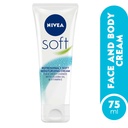 NIVEA SOFT MOISTURIZIN CREAM TUBE 75 ML ART.NO.890