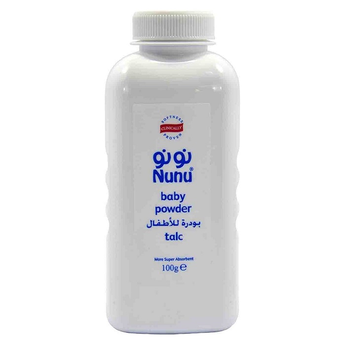 NUNU BABY POWDER TALC 100 G