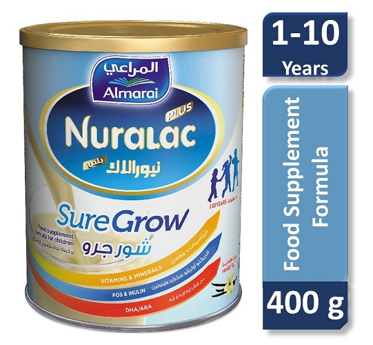 NURALAC PLUS SURE GROW 400 GM