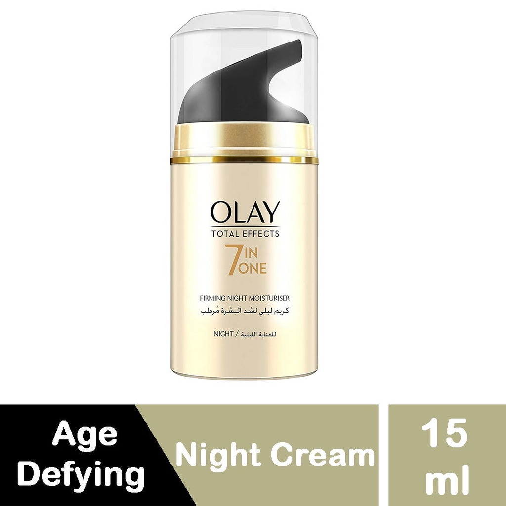 OLAY TOTAL MOISTURISER NIGHT CREAM 15 ML