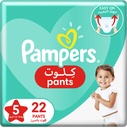 PAMPERS PANTS NO 5 JUNIOR  12-18 KG  22 DIAPER 1 Pack