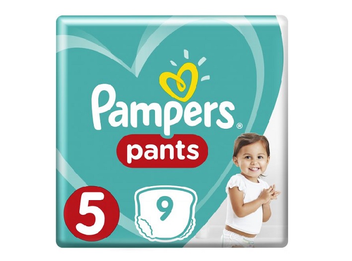 PAMPERS PANTS NO 5 JUNIOR 6 X 9 