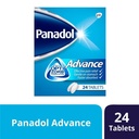 PANADOL ADVANCE 500 MG 24 TAB