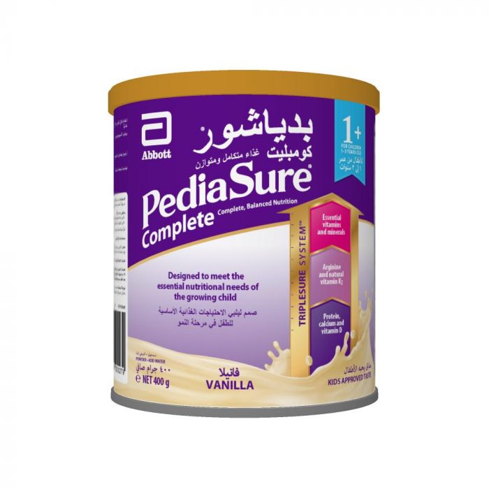 PEDIASURE COMPLETE VANILLA 1 PLUS 400 GM 