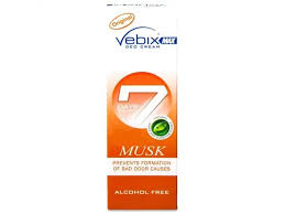 VEBIX ORIGINAL DEO CREAM  MUSK  25ML