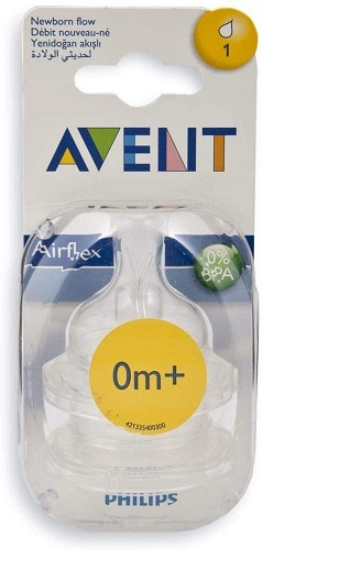 PHILIPS AVENT SILICON TEATS SCF 631/27 1 HOLE