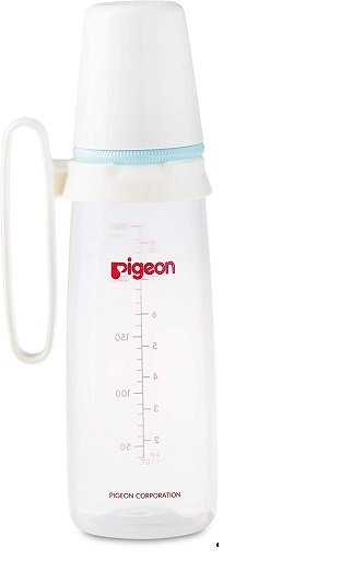 PIGEON BOTTOLE WHITE HANDLE 240 ML