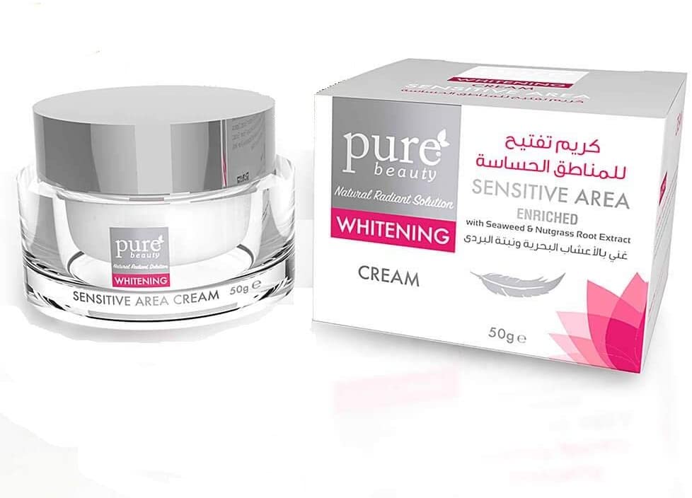 PURE BEAUTY WHITENING CREAM SENSITIVE AERA  50 GM