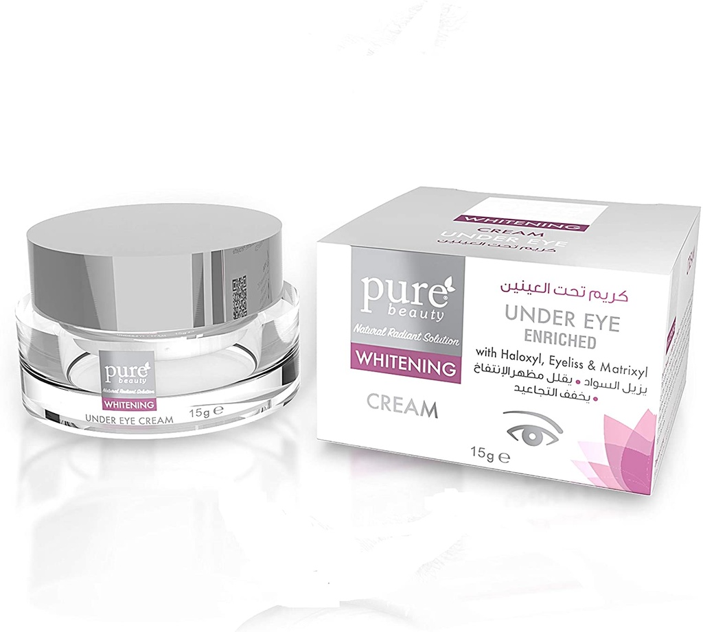 PURE BEAUTY WHITENING EYE UNDER CREAM 15 GM