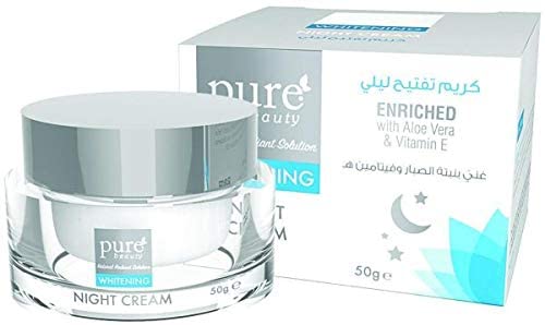 PURE BEAUTY WHITENING NIGHT CREAM 50 GM