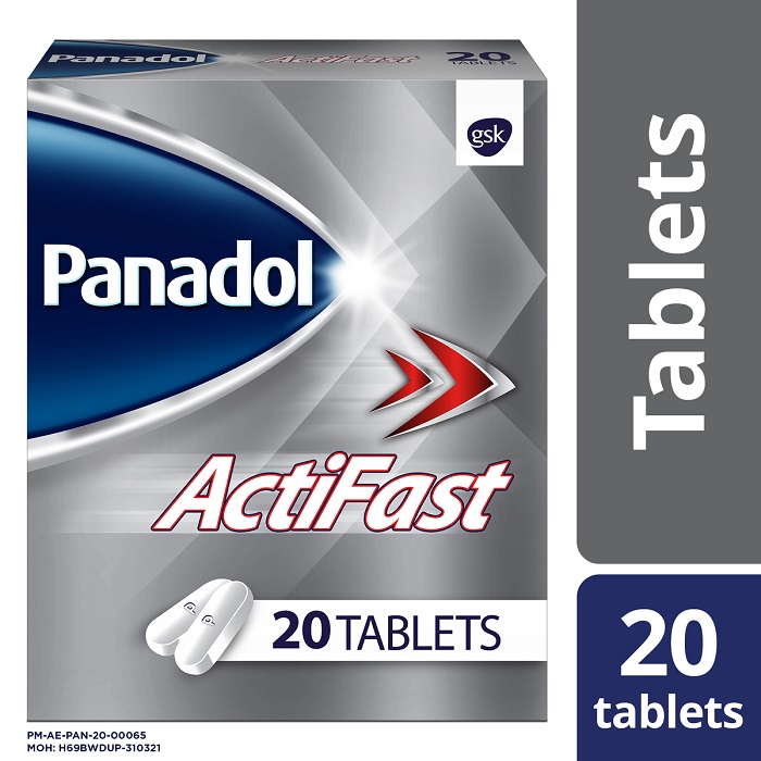 Panadol Pain Relief Actifast 20 Pieces