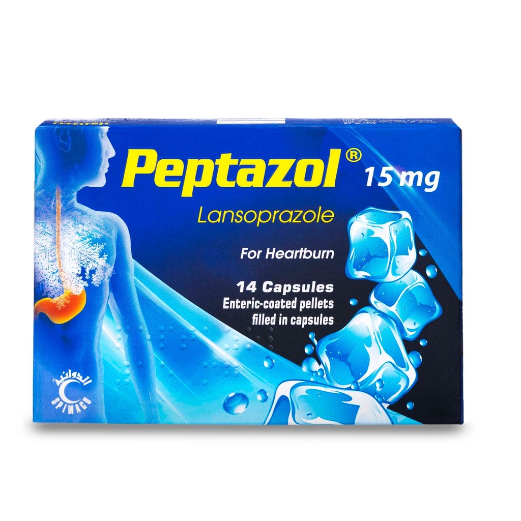 Peptazol Antiulcerants 15Mg 14 Pieces