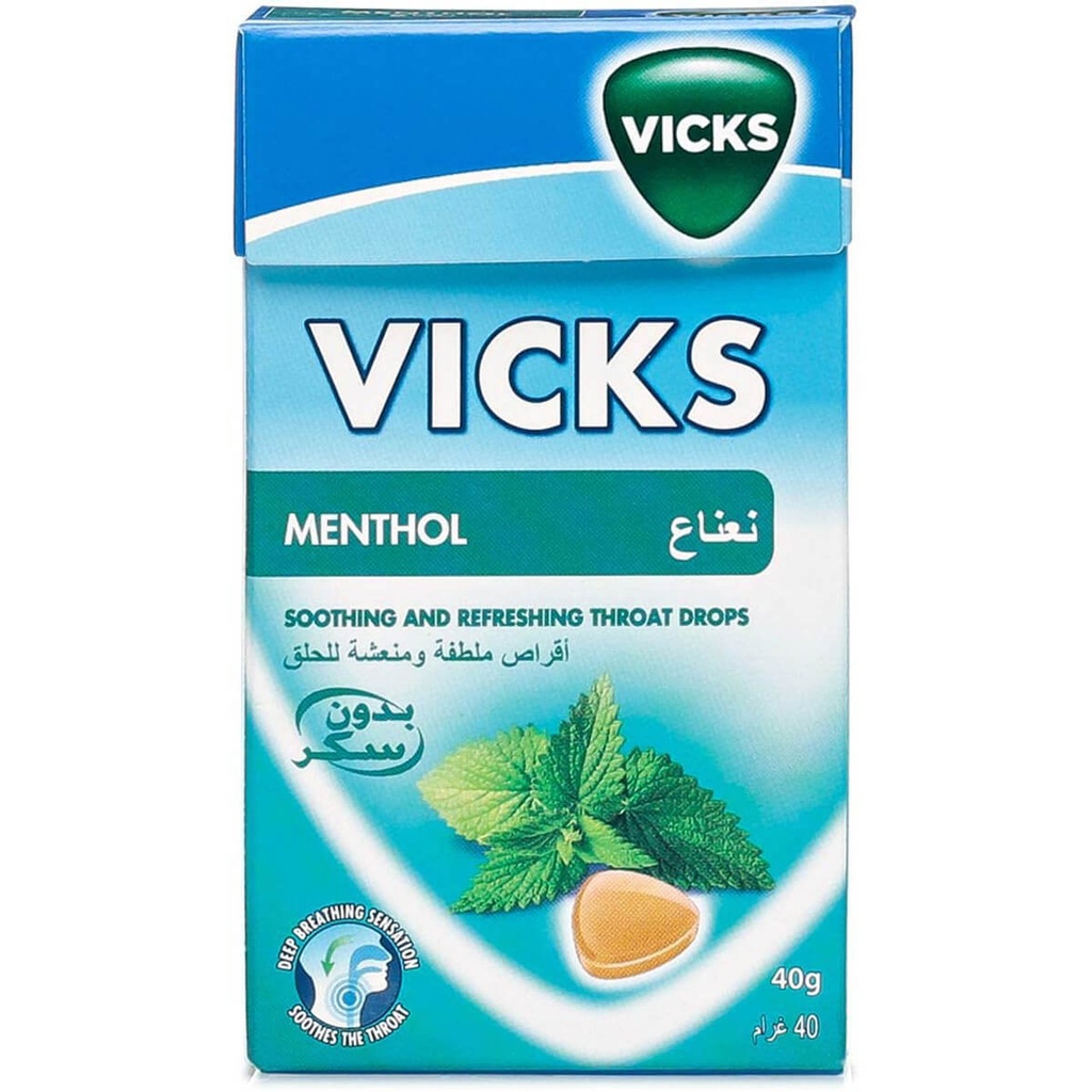 VICKS MENTHOL 40 G 20 PICS